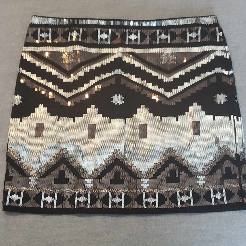 Express Sequence Mini Skirt